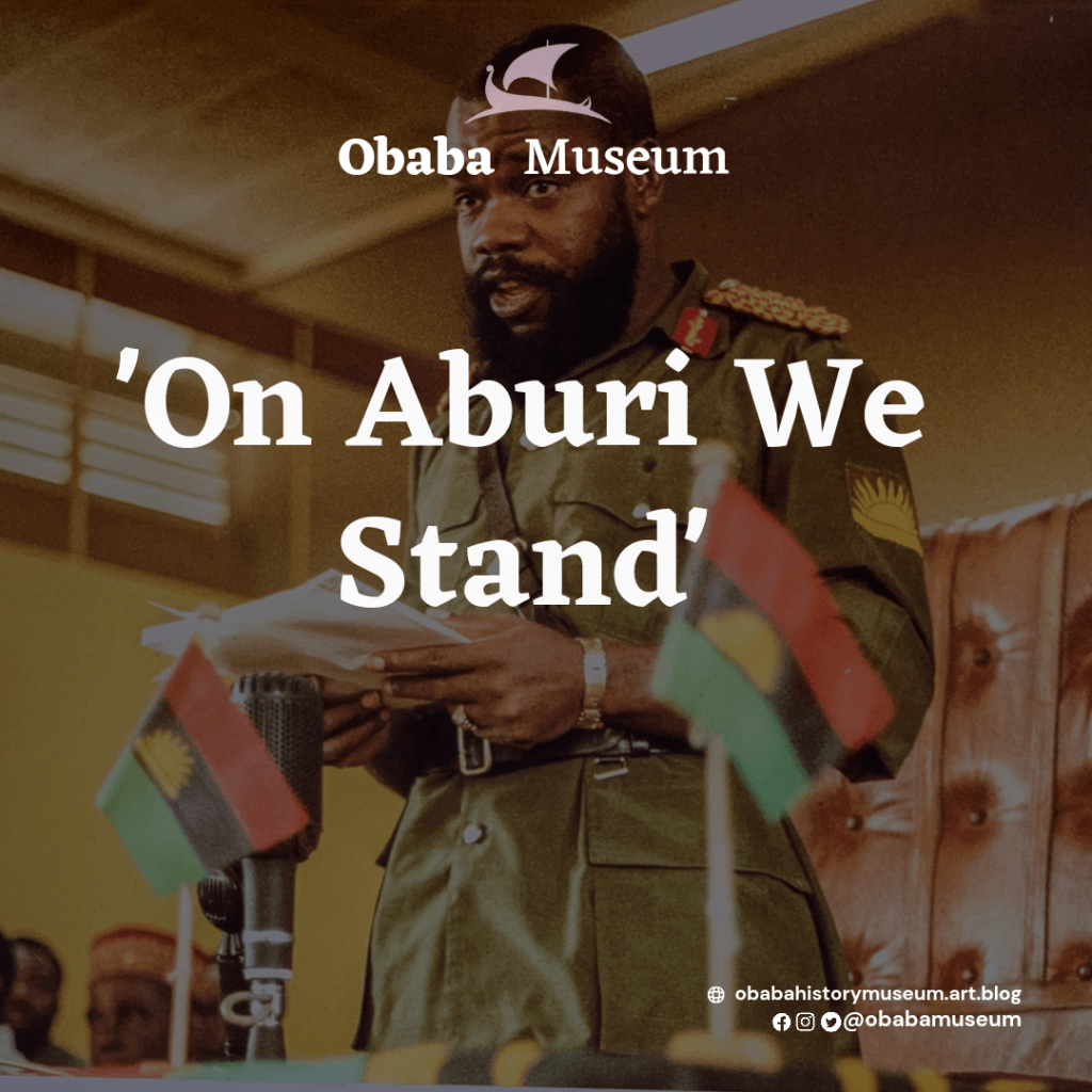 On Aburi We&nbsp;Stand!