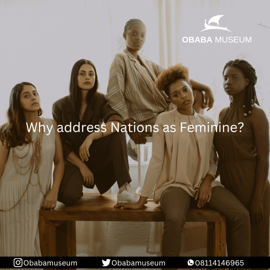 Why Address Nations as&nbsp;Feminine?