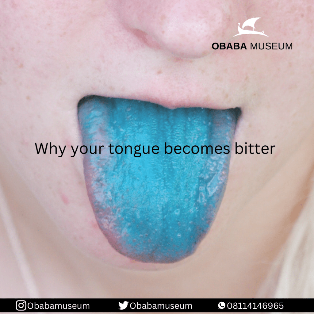 Why your tongue becomes&nbsp;bitter